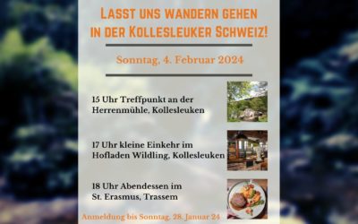 Wanderlust in der Kollesleukener Schweiz: Naturgenuss und regionale Delikatessen